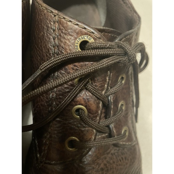 Dr. Martens Men\'s Shoes Vtg Y2K Brown Leather Oxford UK 12 US 13 Air Cushion EUC main image 11